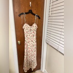 Floral Spaghetti Strap Dress